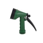 Pistola para riego 5 funciones plastica verde Pretul
