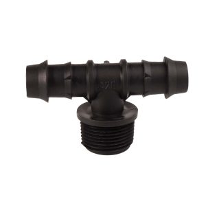 Tee estriada x rosca macho p/manguera 18 mm x 3/4? Pal