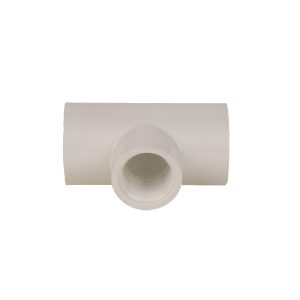 Tee reducida PVC ced 40 1? x 3/4? cem x rosc