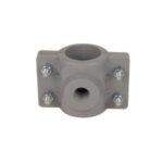 Abrazadera toma domiciliaria PVC 1 1/2? x 1/2?