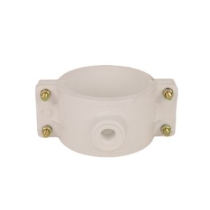 Abrazadera toma domiciliaria PVC 4? x 1/2?