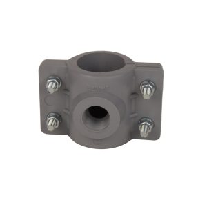 Abrazadera toma domiciliaria PVC 1 1/2? x 3/4?