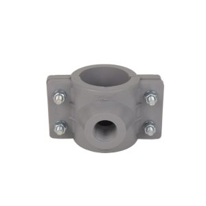 Abrazadera toma domiciliaria PVC 2? x 3/4?