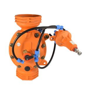 Valvula 3? reguladora de presion ajustable plastica rosc. Ooval