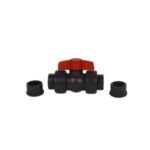Valvula bola doble union PVC 3/4? cem x rosc
