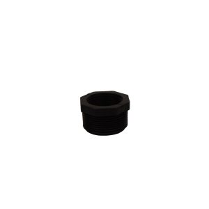 Reduccion bushing Plastico negro 1 1/4? x 1?